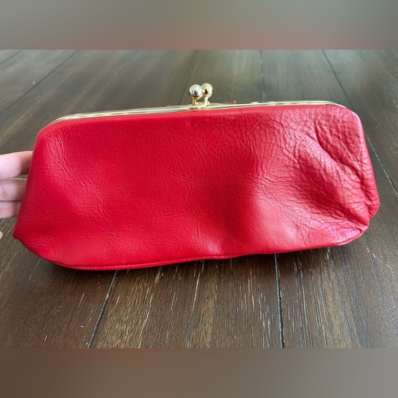 Vintage leather clutch - Picture 6 of 10